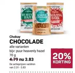 Ekoplaza Chokay CHOCOLADE aanbieding