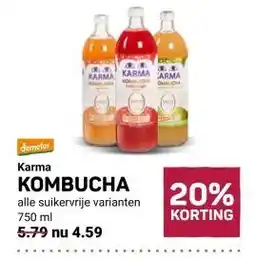 Ekoplaza KOMBUCHA aanbieding