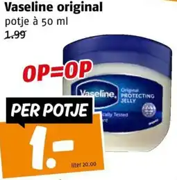 Poiesz Vaseline original aanbieding