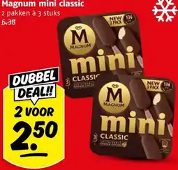 Poiesz Magnum mini classic aanbieding