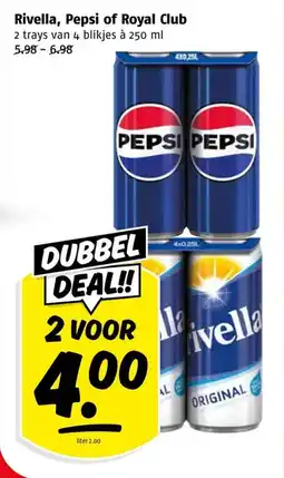 Poiesz Rivella, Pepsi of Royal Club aanbieding