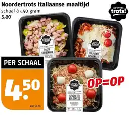 Poiesz Noordertrots Italiaanse maaltijd aanbieding