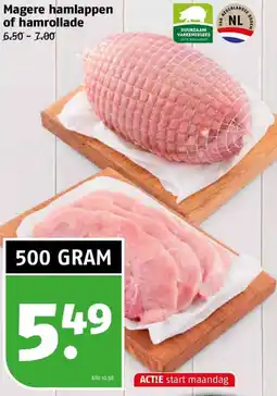 Poiesz Magere hamlappen of hamrollade aanbieding