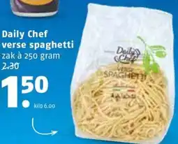 Poiesz Daily Chef verse spaghetti aanbieding
