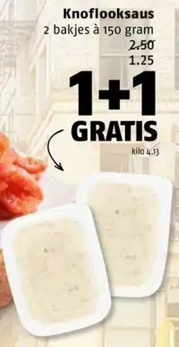 Poiesz Knoflooksaus aanbieding