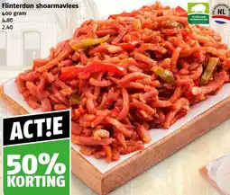 Poiesz Flinterdun shoarmavlees aanbieding