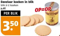 Poiesz Davelaar koeken aanbieding
