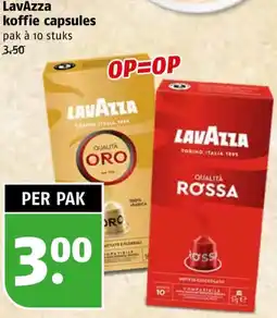Poiesz LavAzza koffie capsules aanbieding