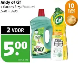 Poiesz Andy of Cif aanbieding