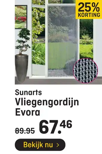 Hubo Sunarts Vliegengordijn Evora aanbieding