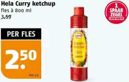 Poiesz Hela Curry ketchup aanbieding