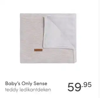 Baby & Tiener Baby's Only Sense teddy ledikantdeken aanbieding