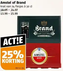 Poiesz Amstel of Brand aanbieding