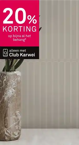 Karwei Op bijna al het behang aanbieding