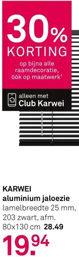 Karwei KARWEI aluminium jaloezie aanbieding