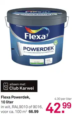 Karwei Flexa Powerdek aanbieding