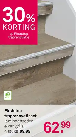 Karwei Firststep traprenovatieset aanbieding