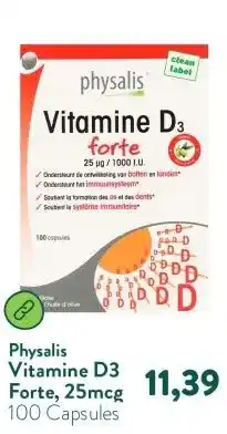 Holland & Barrett Vitamine D3 Forte, 25mcg aanbieding