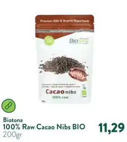 Holland & Barrett 100% Raw Cacao Nibs BIO aanbieding