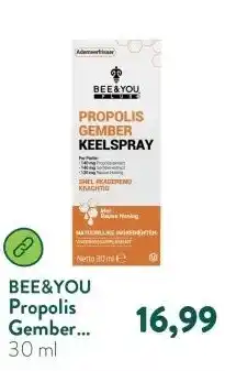 Holland & Barrett Propolis Gember Keelspray aanbieding