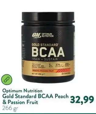 Holland & Barrett Gold Standard BCAA Peach & Passion Fruit aanbieding