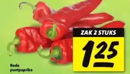Nettorama Rode puntpaprika aanbieding