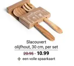 Ekoplaza Slacouvert olijfhout aanbieding