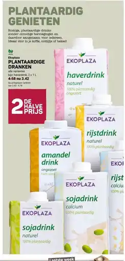 Ekoplaza Ekoplaza PLANTAARDIGE DRANKEN aanbieding