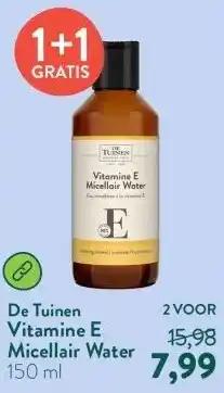Holland & Barrett Vitamine E Micellair Water aanbieding