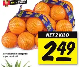 Nettorama Grote handsinaasappels aanbieding