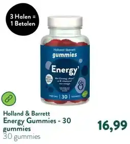 Holland & Barrett Energy Gummies - 30 gummies aanbieding