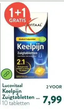 Holland & Barrett Keelpijn Zuigtabletten - 10 zuigtabletten aanbieding