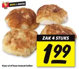 Nettorama Kaas-ui of kaas-tomaat bollen aanbieding