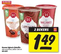 Nettorama Douwe Egberts ijskoffie aanbieding