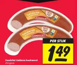 Nettorama Zandvliet Gelderse kookworst aanbieding