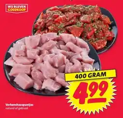 Nettorama Varkenshaaspuntjes aanbieding