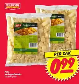 Nettorama Peka aardappelblokjes aanbieding