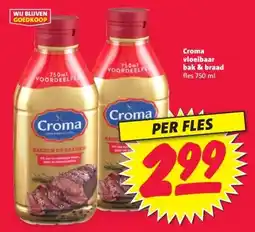 Nettorama Croma vloeibaar bak & braad aanbieding
