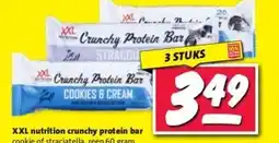 Nettorama XXL nutrition crunchy protein bar aanbieding