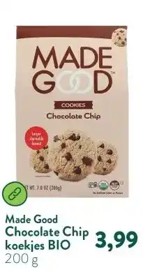 Holland & Barrett Chocolate Chip koekjes BIO aanbieding