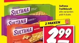 Nettorama Sultana fruitbiscuit aanbieding