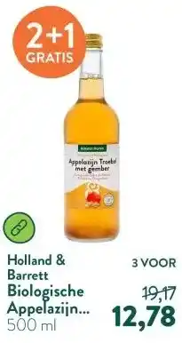Holland & Barrett Biologische Appelazijn Troebel Gember aanbieding