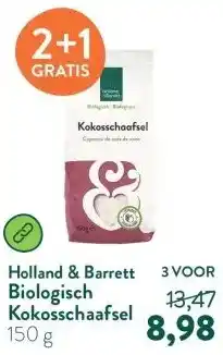 Holland & Barrett Biologisch Kokosschaafsel aanbieding