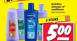 Nettorama Andrélon shampoo of conditioner aanbieding