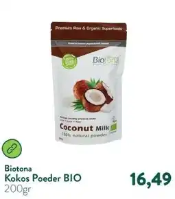 Holland & Barrett Kokos Poeder BIO aanbieding