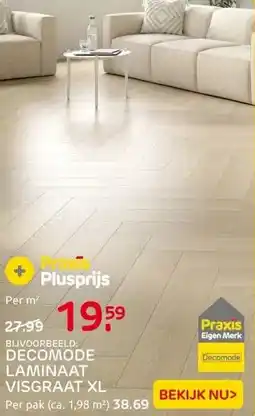 Praxis Decomode visgraat laminaat - Atlanta - aanbieding