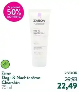 Holland & Barrett Dag- & Nachtcrème Clearskin aanbieding