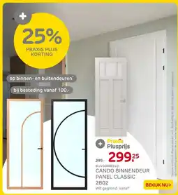 Praxis CANDO BINNENDEUR PANEL CLASSIC aanbieding