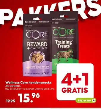 Pets Place Wellness Core hondensnacks aanbieding