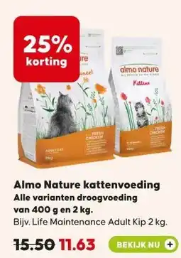 Pets Place Almo Nature kattenvoeding aanbieding